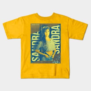 Sandra Cretu / 80s Retro Fan Design Kids T-Shirt